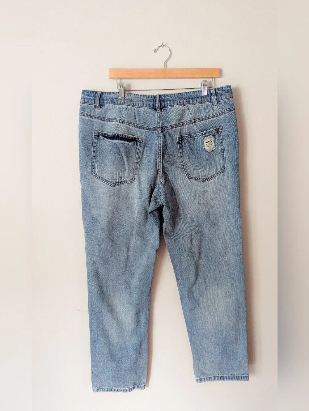 AFRM Revolve Ripped Distressed Jeans - Picture 3 of 4